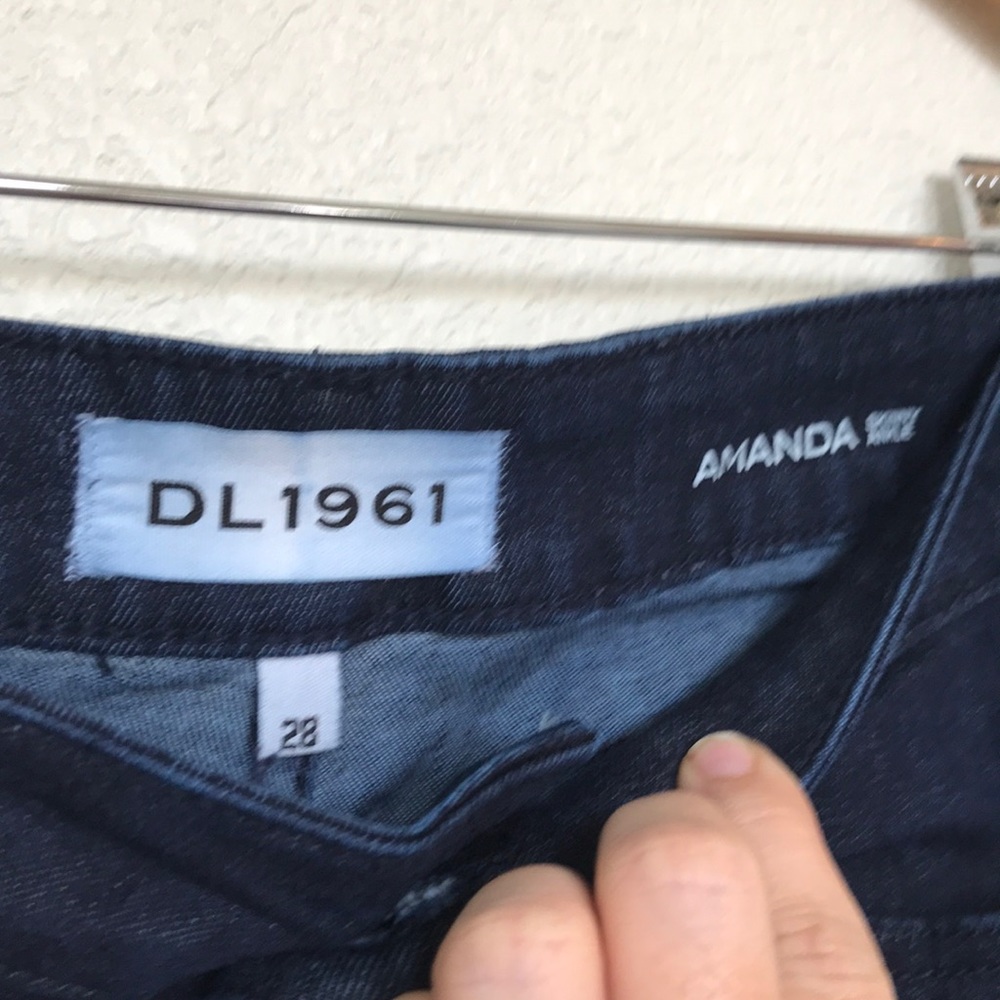 DL1961 Amanda Ankle Skinny Thunderbolt Jeans sz 28 - Picture 4 of 6